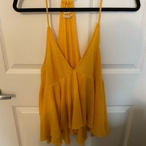Urban Outfitters Yellow Tank